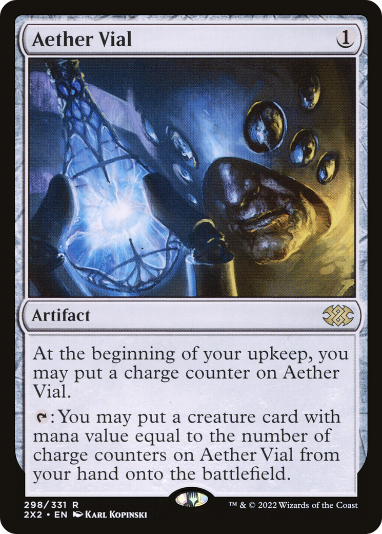 Aether Vial [Double Masters 2022]-1