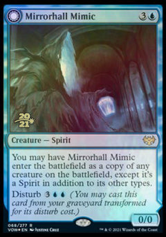 Mirrorhall Mimic // Ghastly Mimicry [Innistrad: Crimson Vow Prerelease Promos]-1