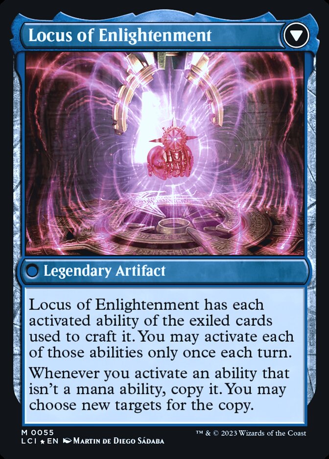 The Enigma Jewel // Locus of Enlightenment [The Lost Caverns of Ixalan Prerelease Cards]-2