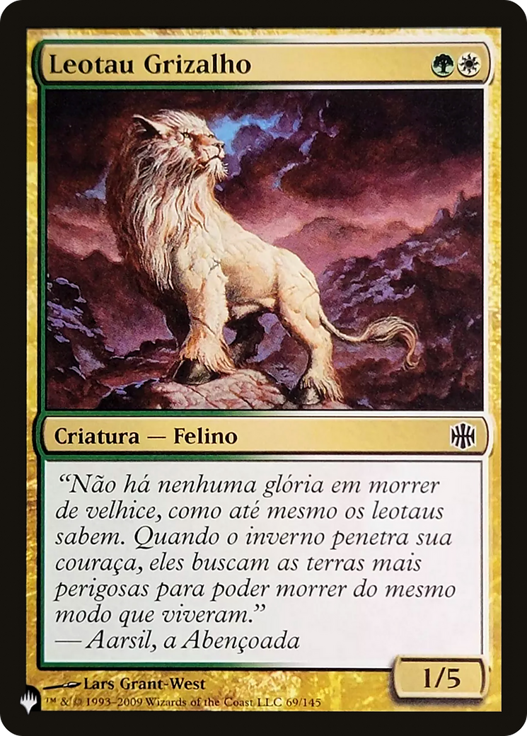 Grizzled Leotau (LIST-069) - The List-1