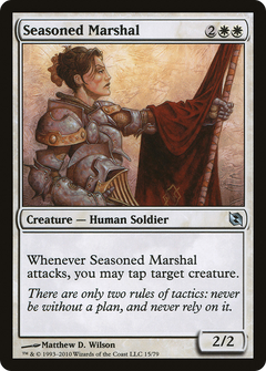 Seasoned Marshal [Duel Decks: Elspeth vs. Tezzeret]-1