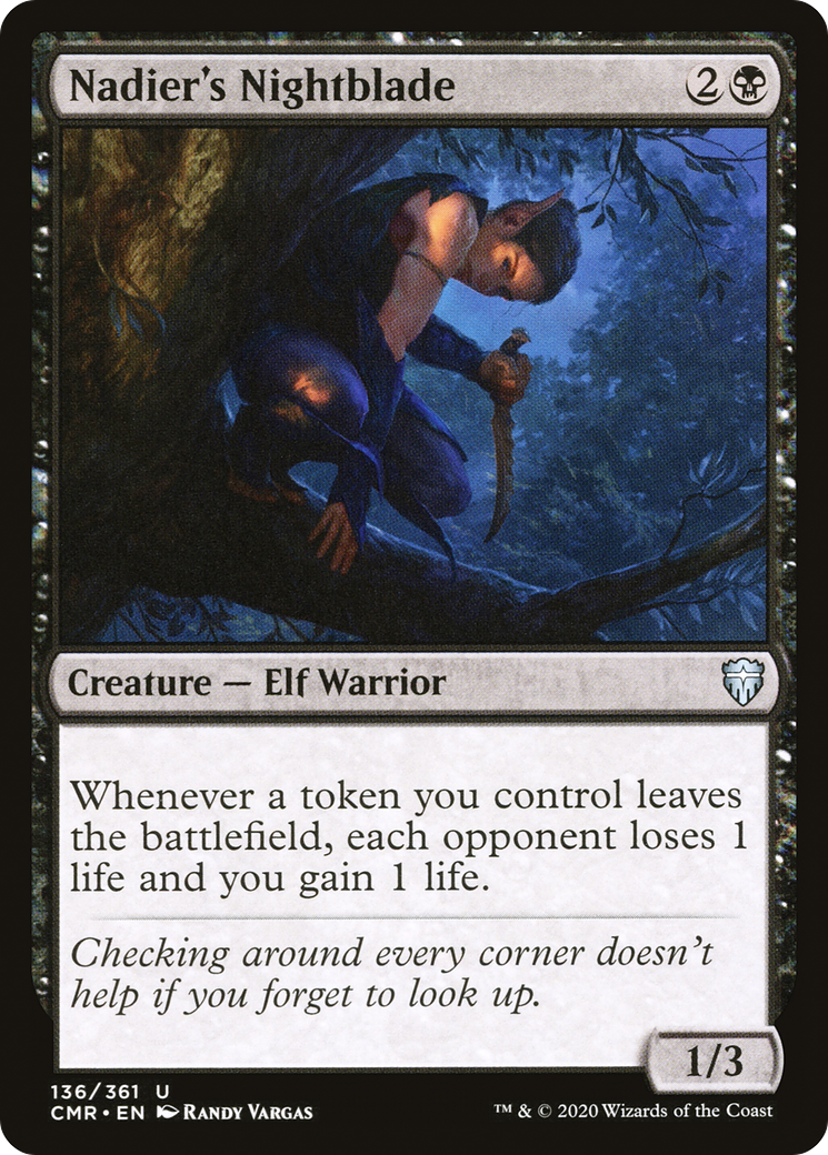Nadier's Nightblade [Commander Legends]-1