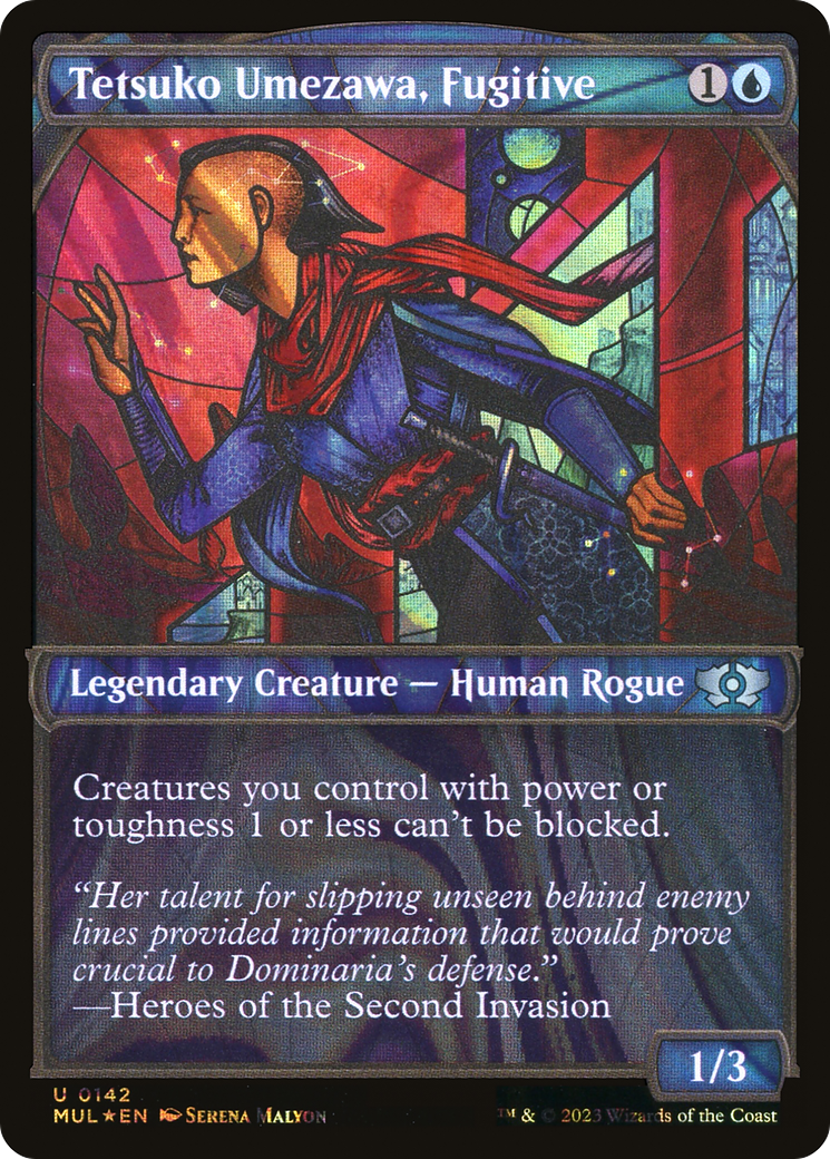 Tetsuko Umezawa, Fugitive (Halo Foil) [Multiverse Legends]-1