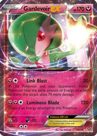 Gardevoir EX (78/114) [XY: Steam Siege]-1
