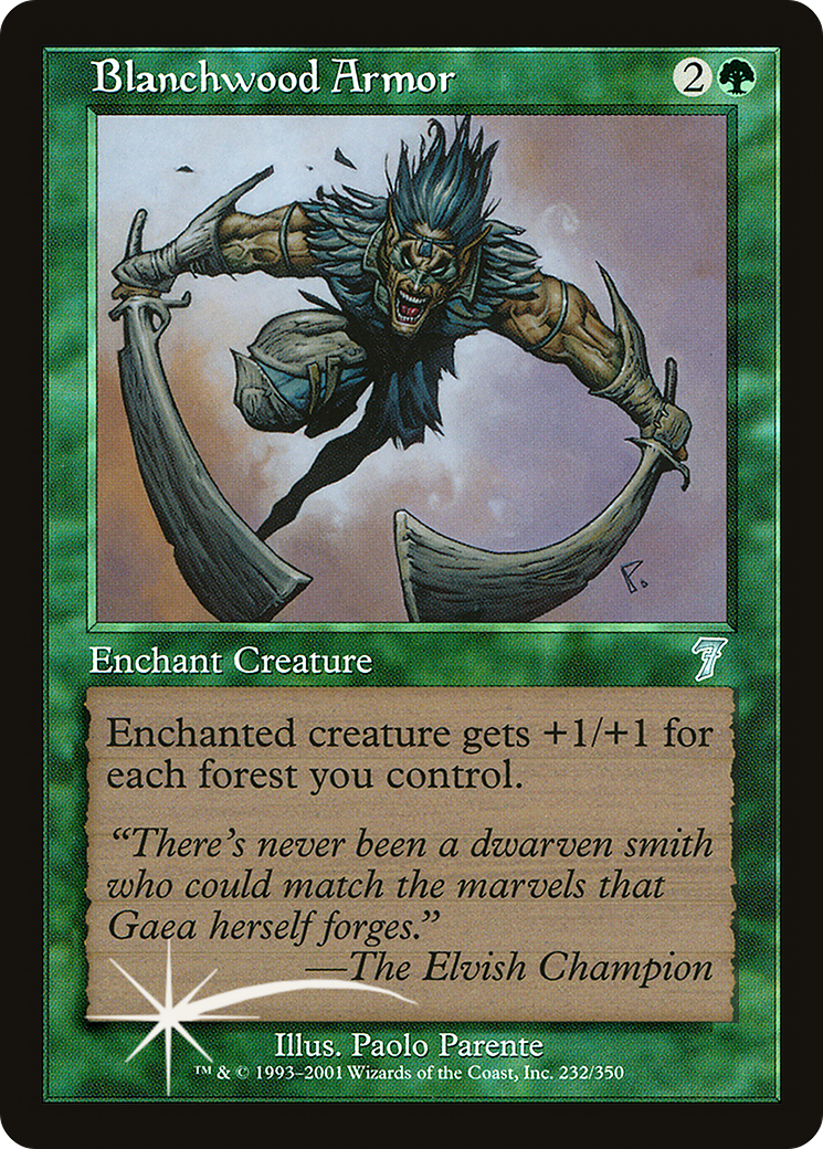 Blanchwood Armor [Seventh Edition]-1