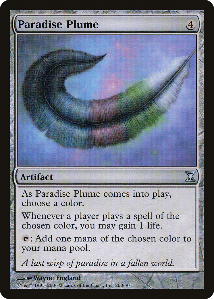 Paradise Plume [Time Spiral]-1