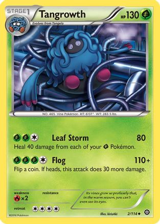 Tangrowth (2/114) [XY: Steam Siege]-1