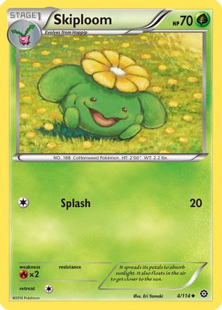 Skiploom (4/114) [XY: Steam Siege]-1