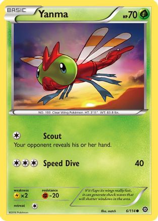 Yanma (6/114) [XY: Steam Siege]-1