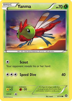 Yanma (6/114) [XY: Steam Siege]-1