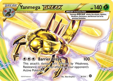 Yanmega BREAK (8/114) [XY: Steam Siege]-1