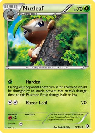 Nuzleaf (10/114) [XY: Steam Siege]-1