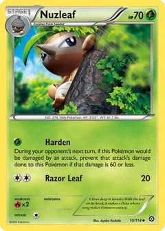 Nuzleaf (10/114) [XY: Steam Siege]-1