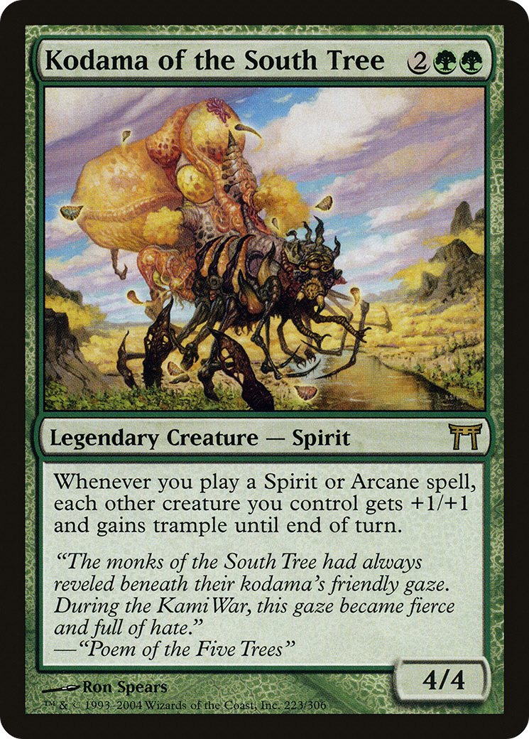 Kodama of the South Tree [Champions of Kamigawa]-1