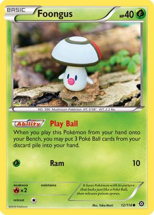 Foongus (12/114) [XY: Steam Siege]-1