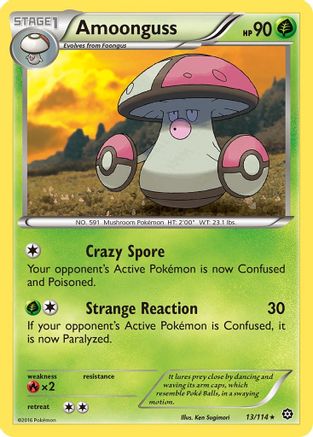 Amoonguss (13/114) [XY: Steam Siege]-1