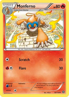 Monferno (19/114) [XY: Steam Siege]-1