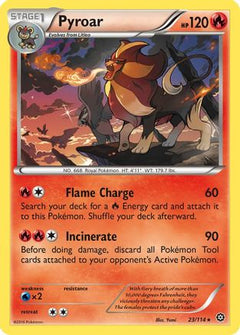 Pyroar (23/114) [XY: Steam Siege]-1