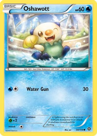 Oshawott (30/114) [XY: Steam Siege]-1