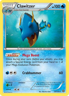 Clawitzer (34/114) [XY: Steam Siege]-1