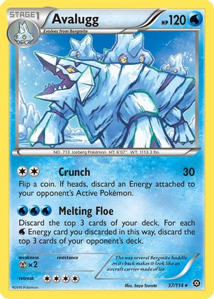 Avalugg (37/114) [XY: Steam Siege]-1
