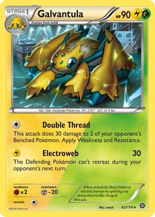Galvantula (42/114) [XY: Steam Siege]-1