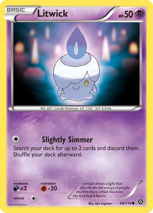 Litwick (48/114) [XY: Steam Siege]-1