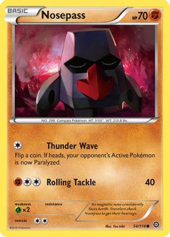 Nosepass (54/114) [XY: Steam Siege]-1