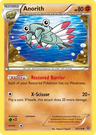 Anorith (56/114) [XY: Steam Siege]-1