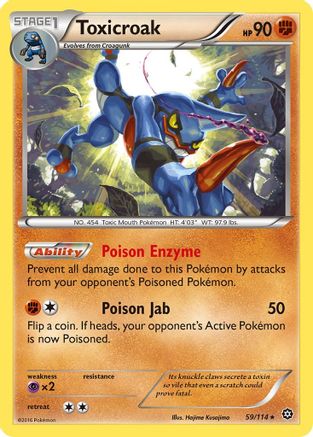 Toxicroak (59/114) [XY: Steam Siege]-1