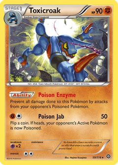 Toxicroak (59/114) [XY: Steam Siege]-1