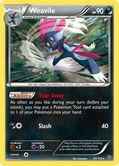 Weavile (61/114) [XY: Steam Siege]-1