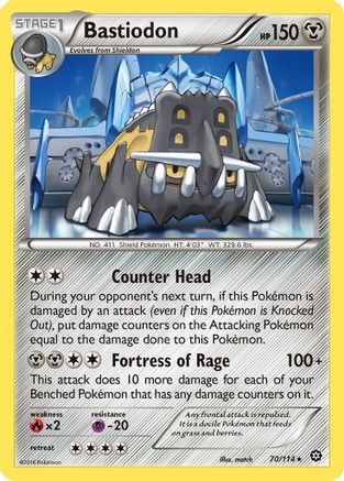 Bastiodon (70/114) [XY: Steam Siege]-1