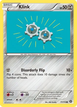 Klink (71/114) [XY: Steam Siege]-1