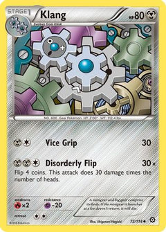 Klang (72/114) [XY: Steam Siege]-1