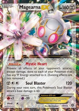 Magearna EX (75/114) [XY: Steam Siege]-1
