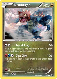 Druddigon (83/114) [XY: Steam Siege]-1