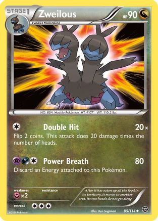 Zweilous (85/114) [XY: Steam Siege]-1