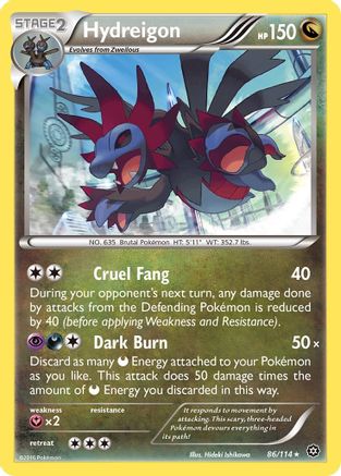 Hydreigon (86/114) [XY: Steam Siege]-1