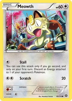 Meowth (88/114) [XY: Steam Siege]-1