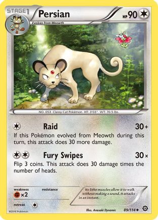 Persian (89/114) [XY: Steam Siege]-1