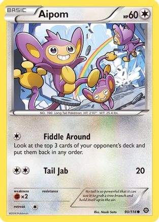 Aipom (90/114) [XY: Steam Siege]-1