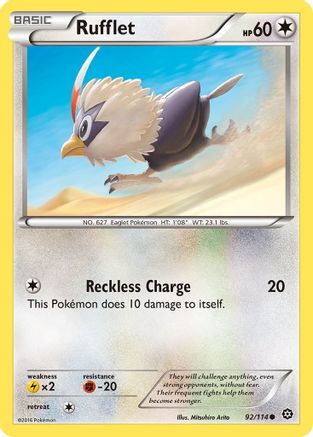 Rufflet (92/114) [XY: Steam Siege]-1