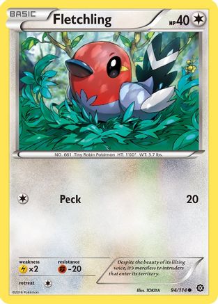 Fletchling (94/114) [XY: Steam Siege]-1