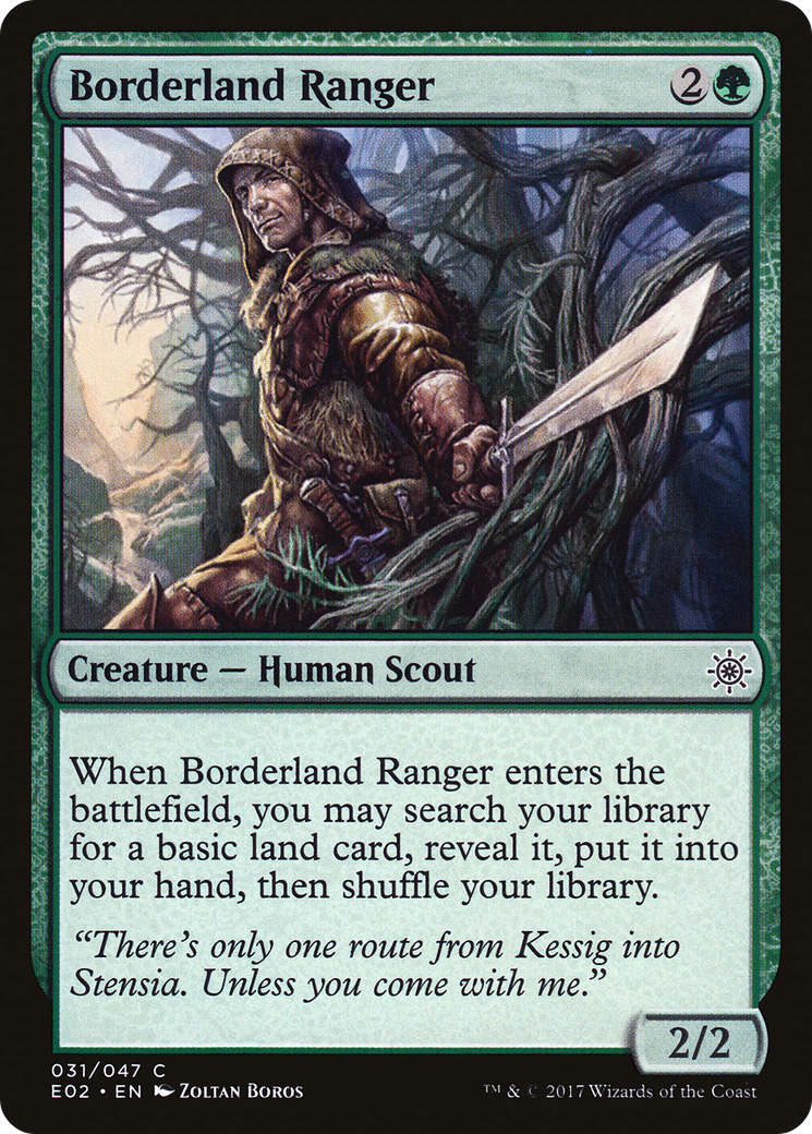 Borderland Ranger [Explorers of Ixalan]-1