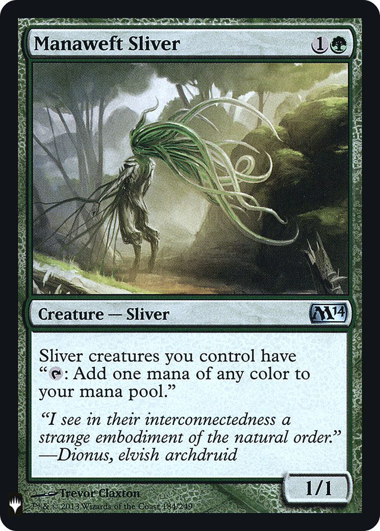 Manaweft Sliver [Mystery Booster]-1