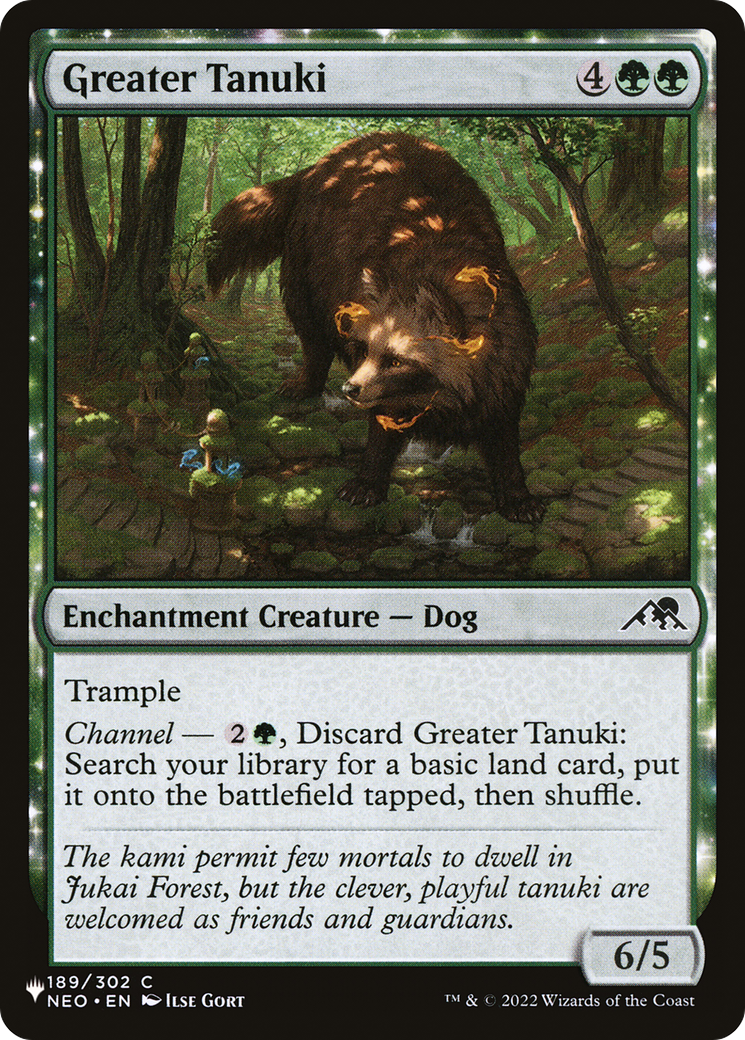 Greater Tanuki [The List]-1