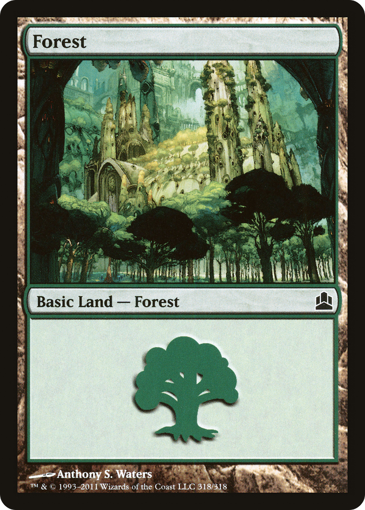 Forest (318) [Commander 2011]-1
