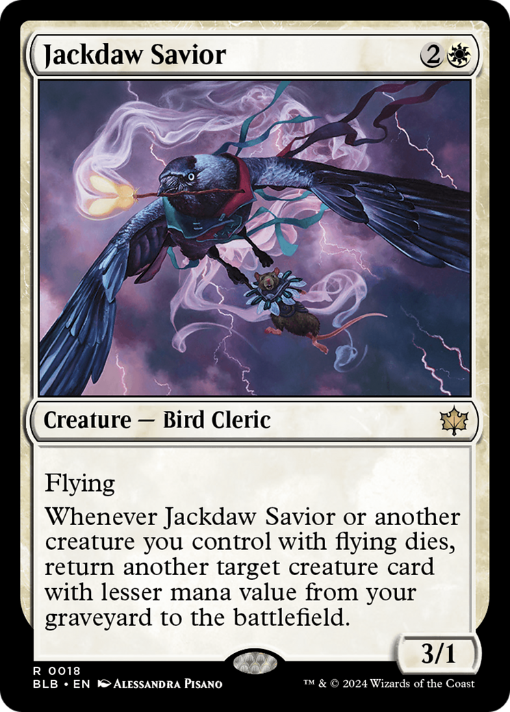 Jackdaw Savior [Bloomburrow]-1
