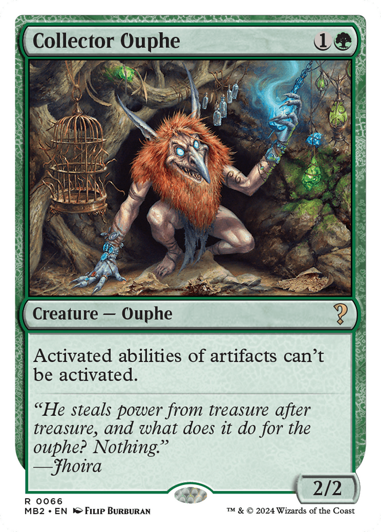 Collector Ouphe (White Border) [Mystery Booster 2]-1